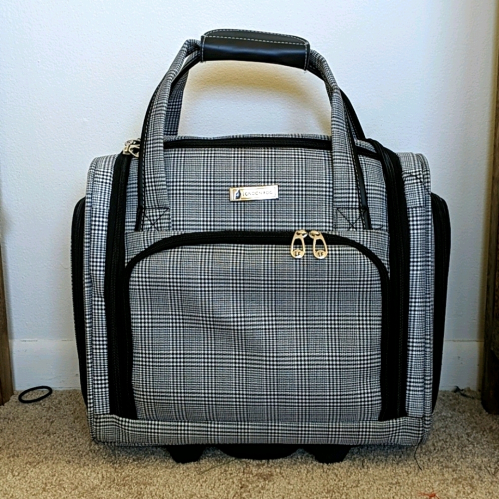 London Fog mini roller bag